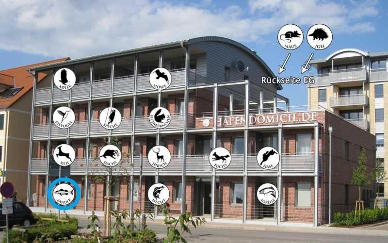 Hafendomicil Appartement Wh03 - Zander Waren  Exterior photo