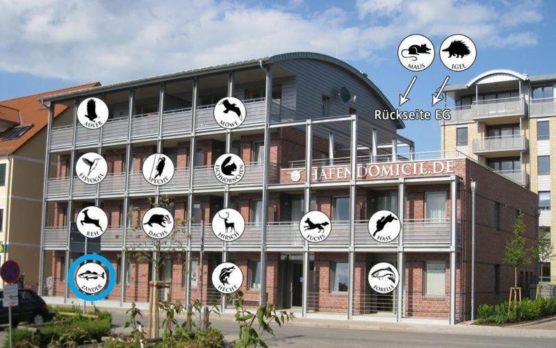 Hafendomicil Appartement Wh03 - Zander Waren  Exterior photo